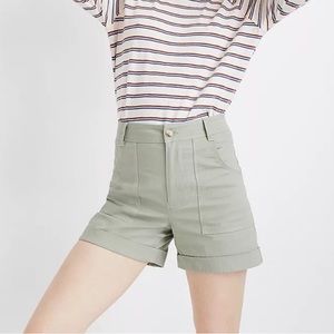 Madewell High-Rise Cuffed Shorts